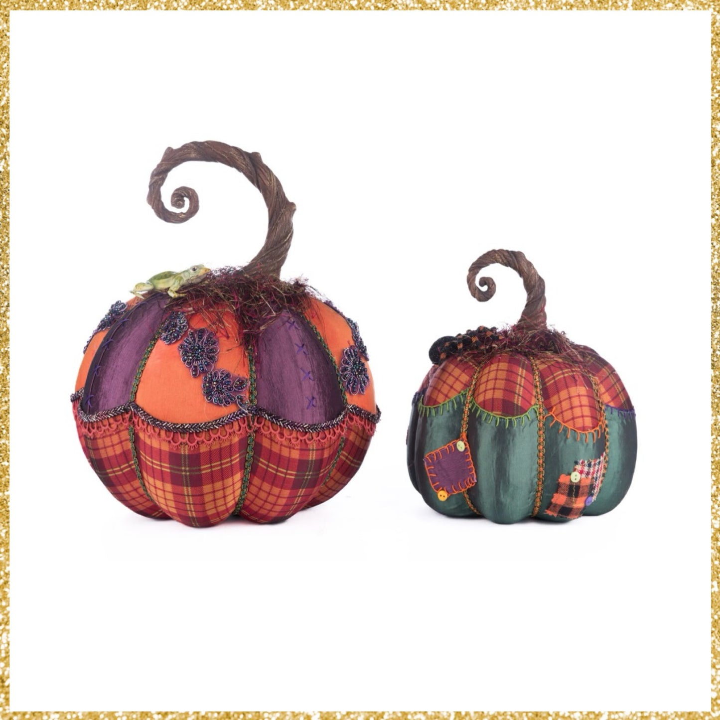 Katherine's Collection Broomsticks Acres Pumpkins Katherine's Collection Halloween Pumpkins