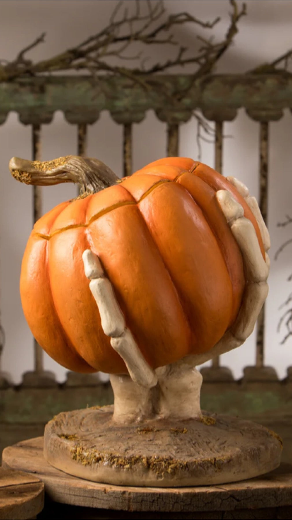 Bethany Lowe Ut Oh Gotcha Pumpkin Jack O' Lantern Bethany Lowe Halloween Pumpkin Decoration