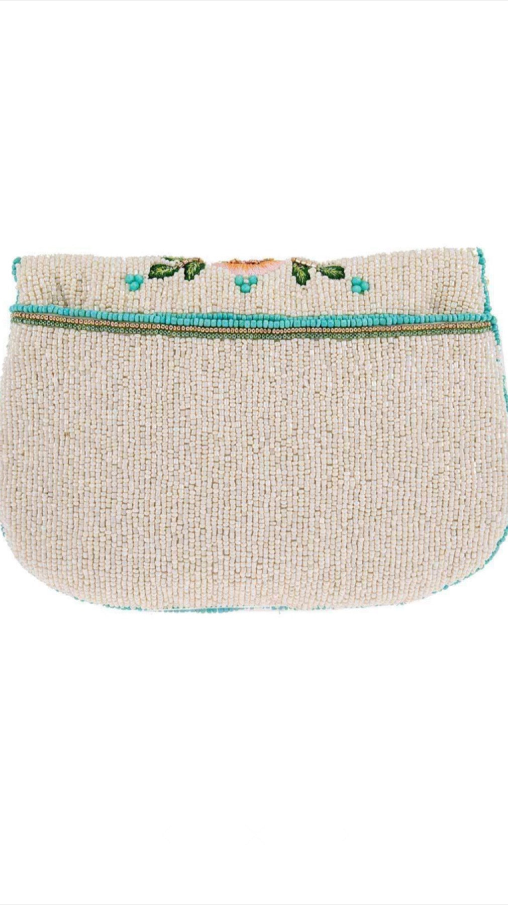 Mary Frances Beaded Ivory Dream Chaser Butterfly Crossbody Clutch Mary Frances Butterfly Purse