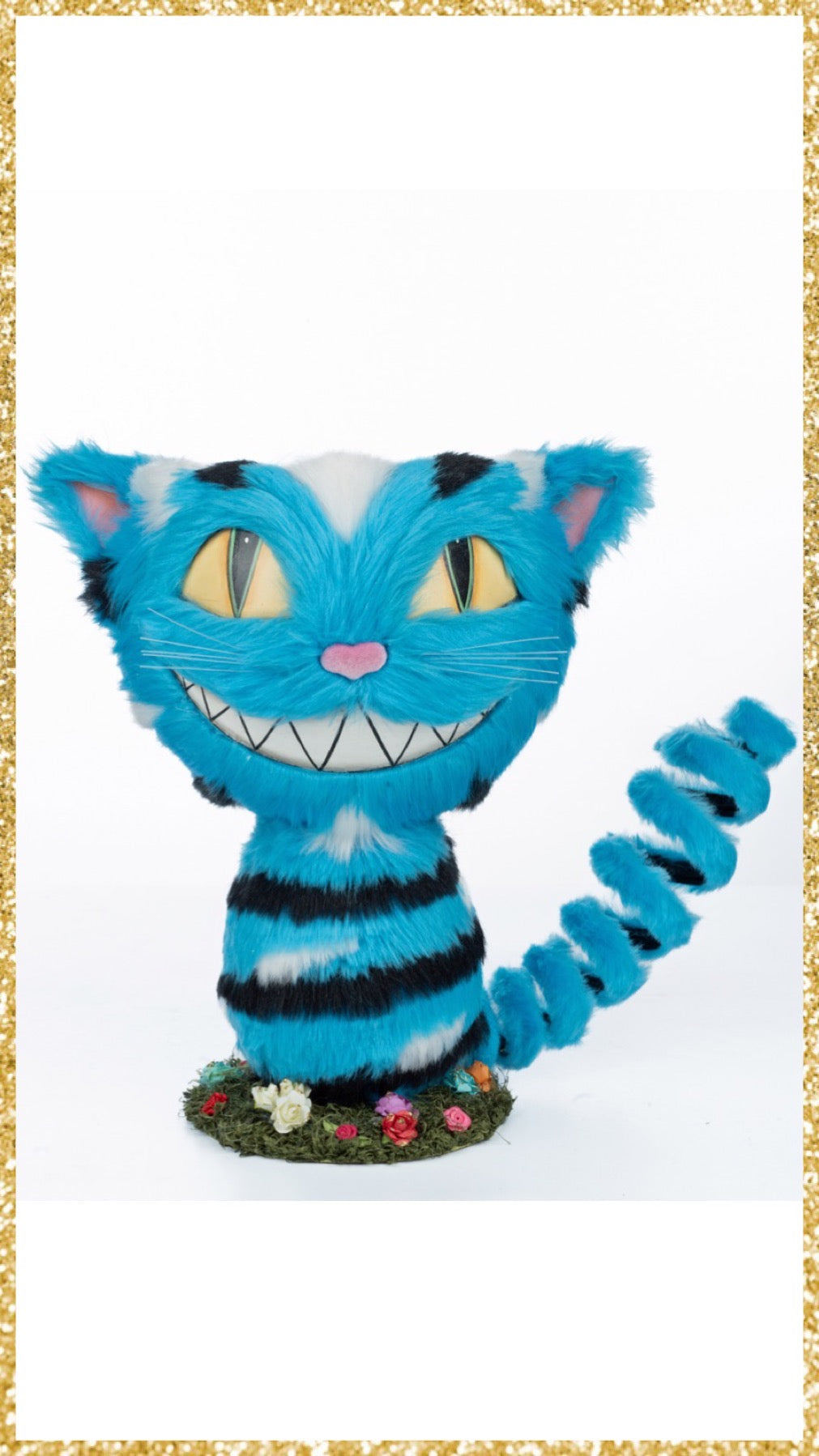 Katherine's Collection Cheshire Cat Candy Container Katherine's Collection Hearts and Wonderland
