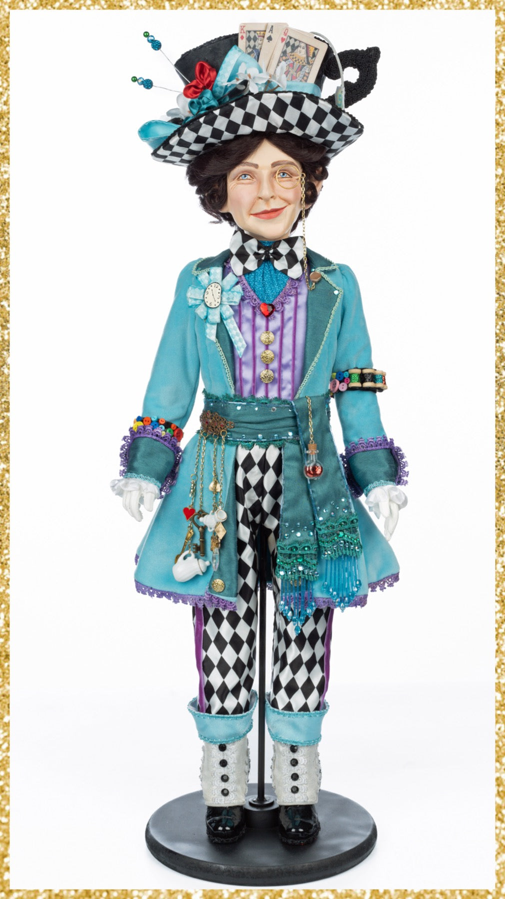 Katherine's Collection Mad Hatter Katherine's Collection Hearts and Wonderland