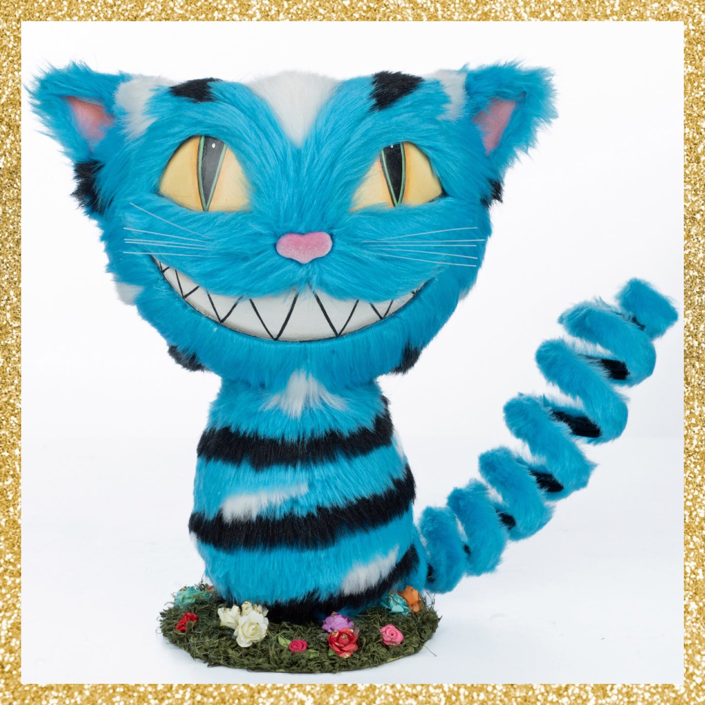 Katherine's Collection Cheshire Cat Candy Container Katherine's Collection Hearts and Wonderland