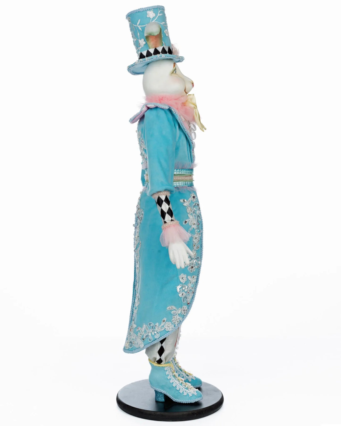 Katherine's Collection White Rabbit Doll 32" Katherine's Collection Hearts and Wonderland