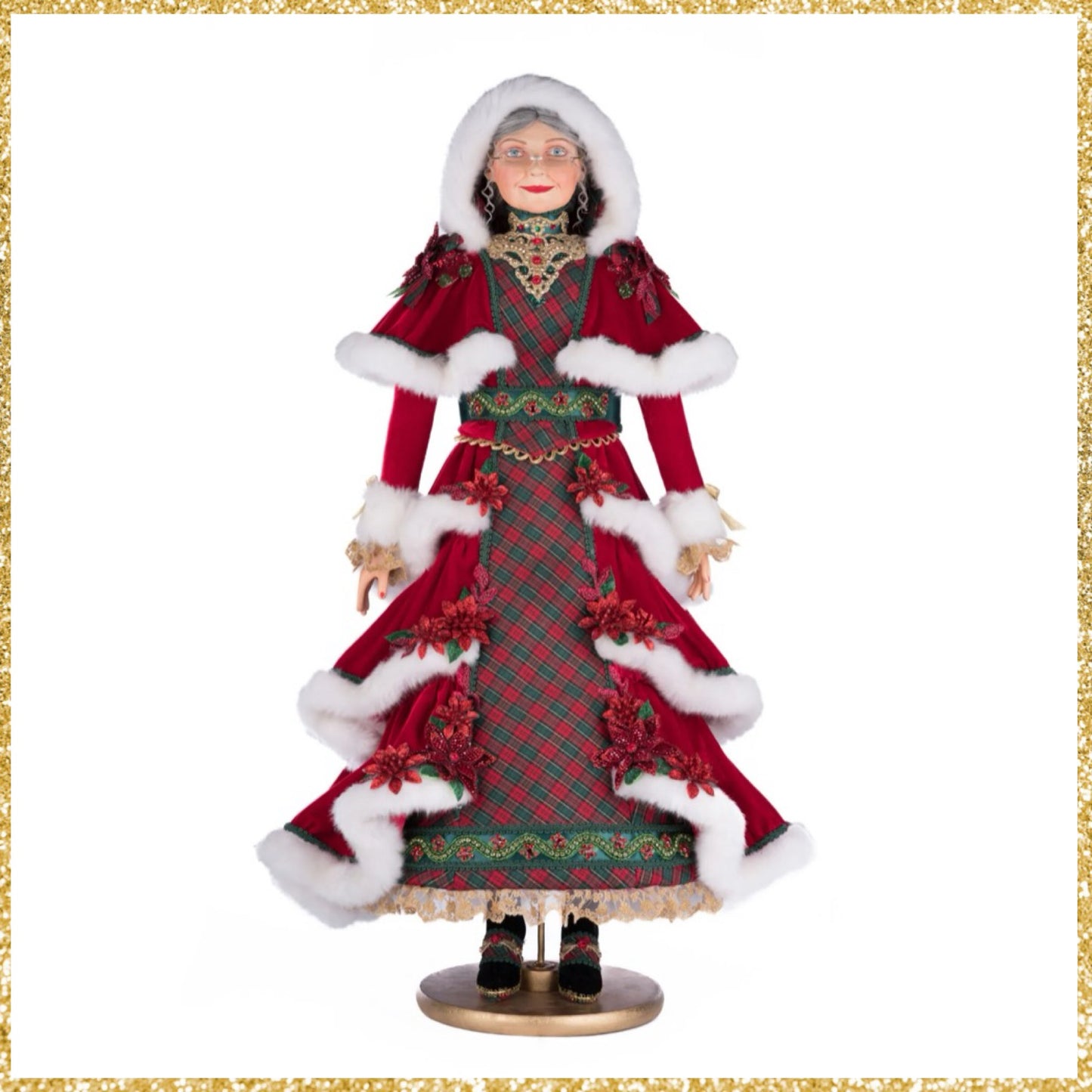 Katherine's Collection Holiday Magic Merry Magic Mrs. Claus Doll Katherine's Collection Mrs. Claus
