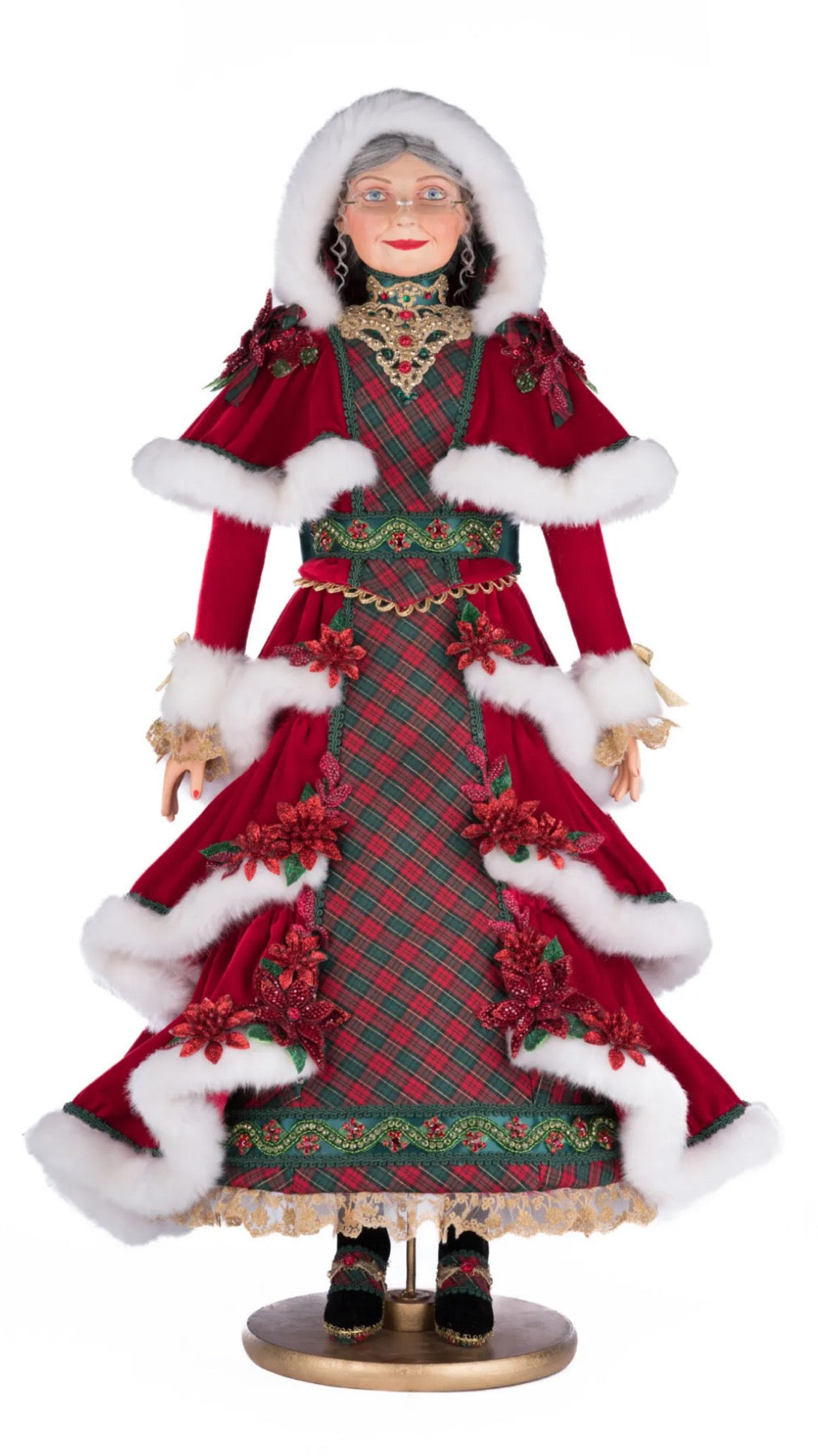 Katherine's Collection Holiday Magic Merry Magic Mrs. Claus Doll Katherine's Collection Mrs. Claus