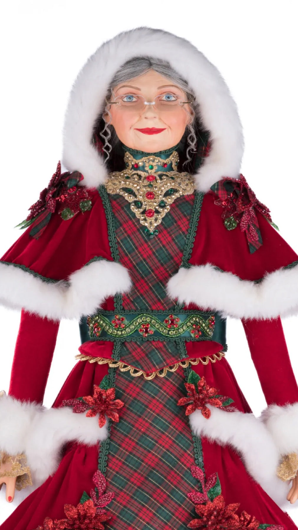 Katherine's Collection Holiday Magic Merry Magic Mrs. Claus Doll Katherine's Collection Mrs. Claus