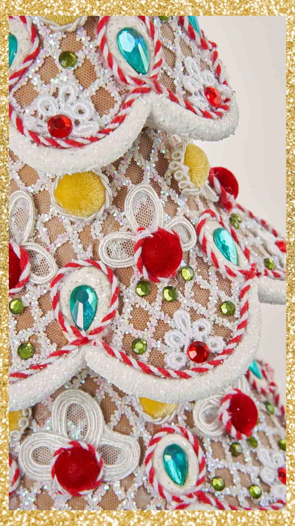 Katherine's Collection Gingerbread Tree Tabletop Katherine's Collection Christmas
