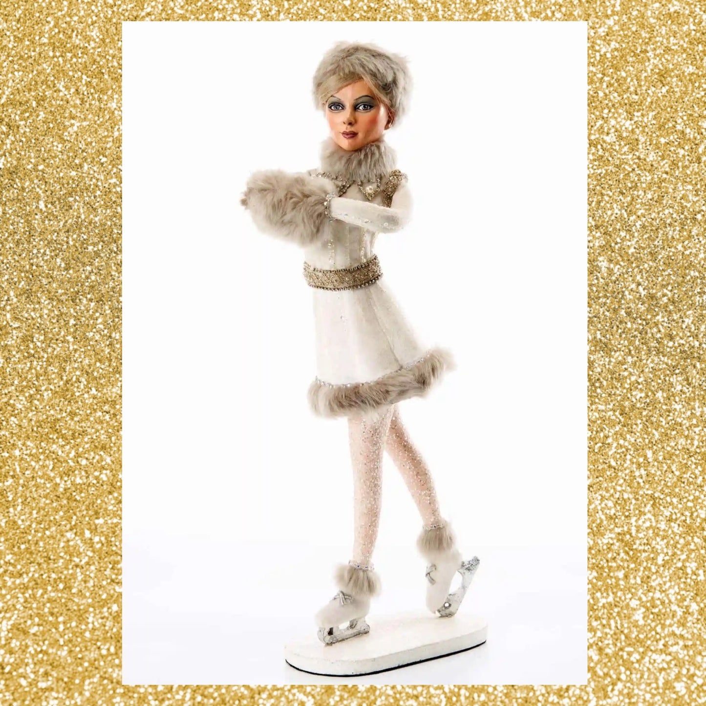 Katherine's Collection Ice Skater All That Glitters Christmas Decor