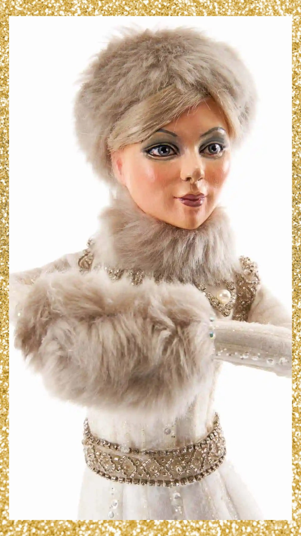 Katherine's Collection Ice Skater All That Glitters Christmas Decor