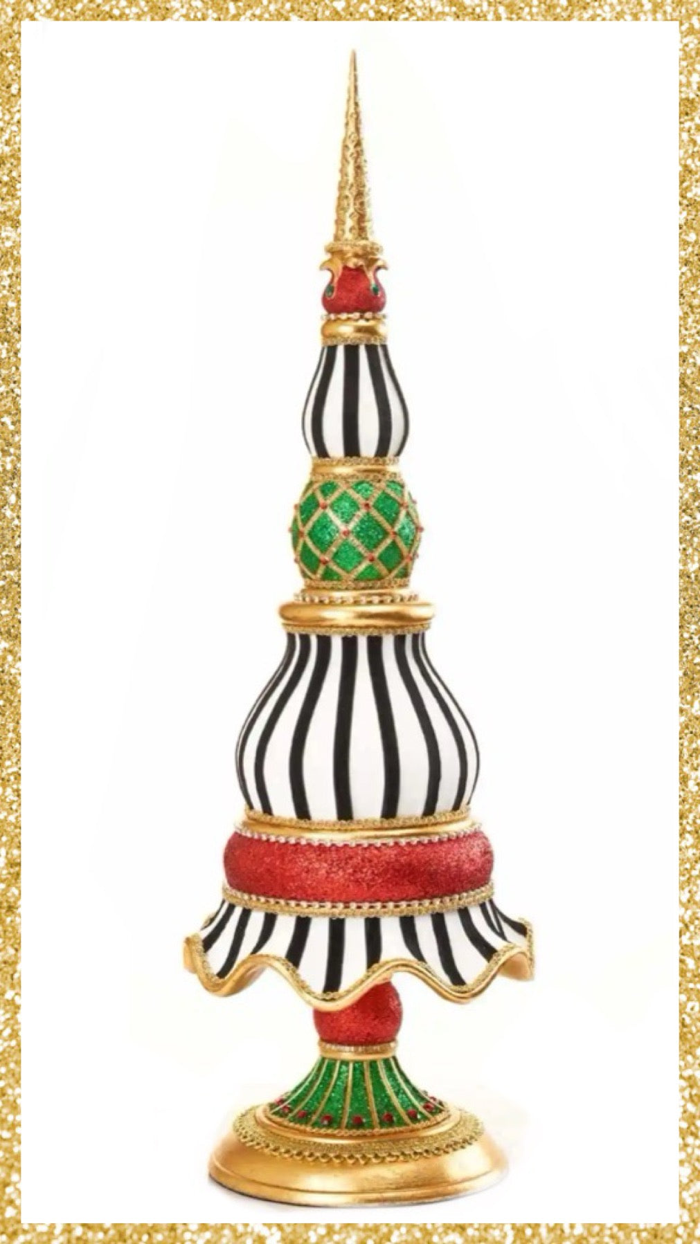 Katherine's Collection Merry and Bright Tabletop Tree Katherine's Collection Christmas