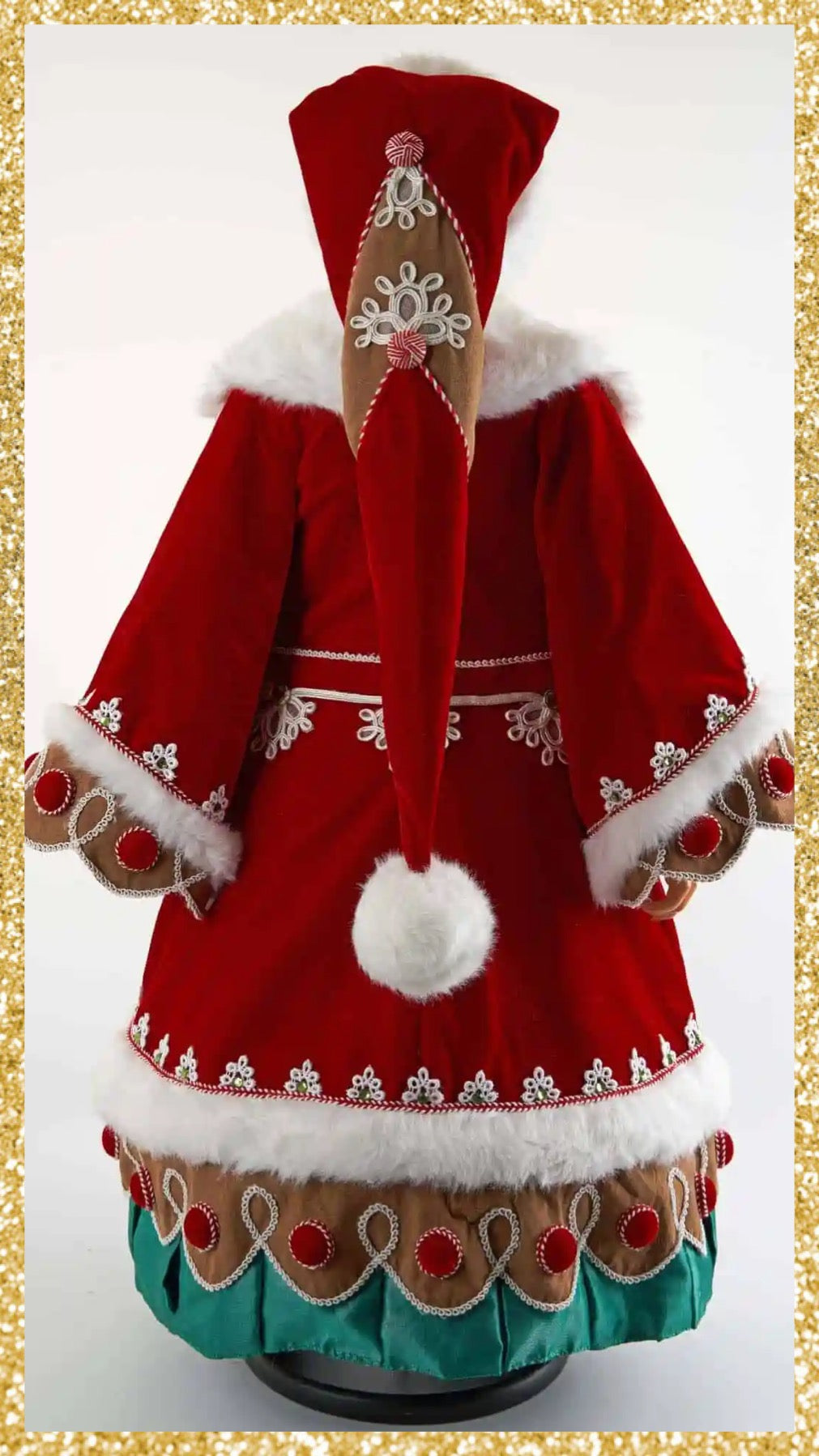 Katherine's Collection Santa Gingerbread Katherine's Collection Christmas Decor