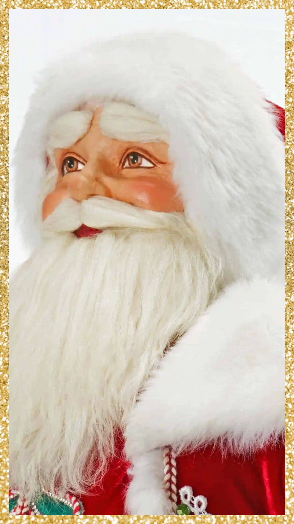 Katherine's Collection Santa Gingerbread Katherine's Collection Christmas Decor