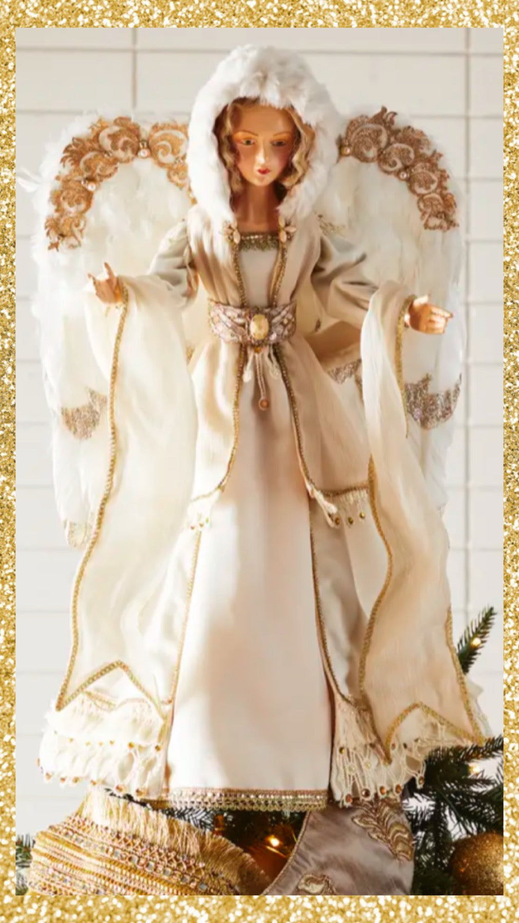 Katherine's Collection Angel Tree Topper Katherine's Collection Christmas