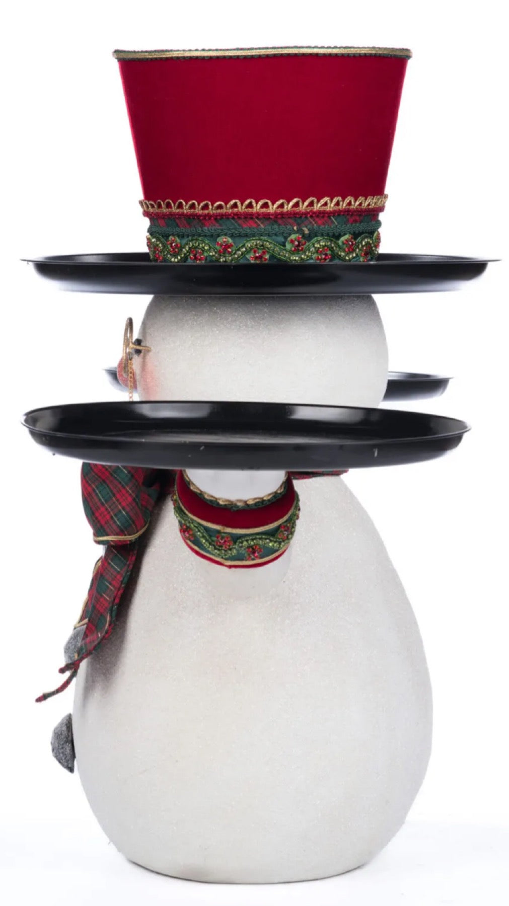 Katherine's Collection Holiday Magic Snowman Serving Piece Katherine's Collection Snowman
