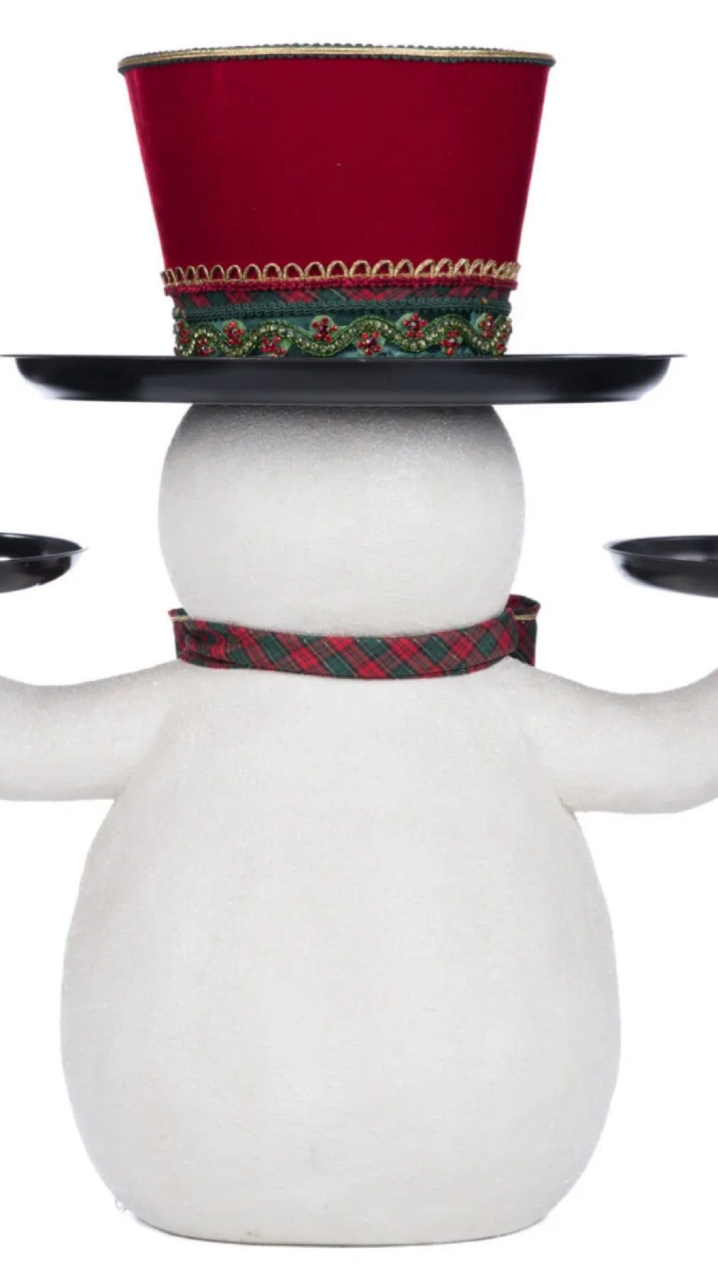 Katherine's Collection Holiday Magic Snowman Serving Piece Katherine's Collection Snowman