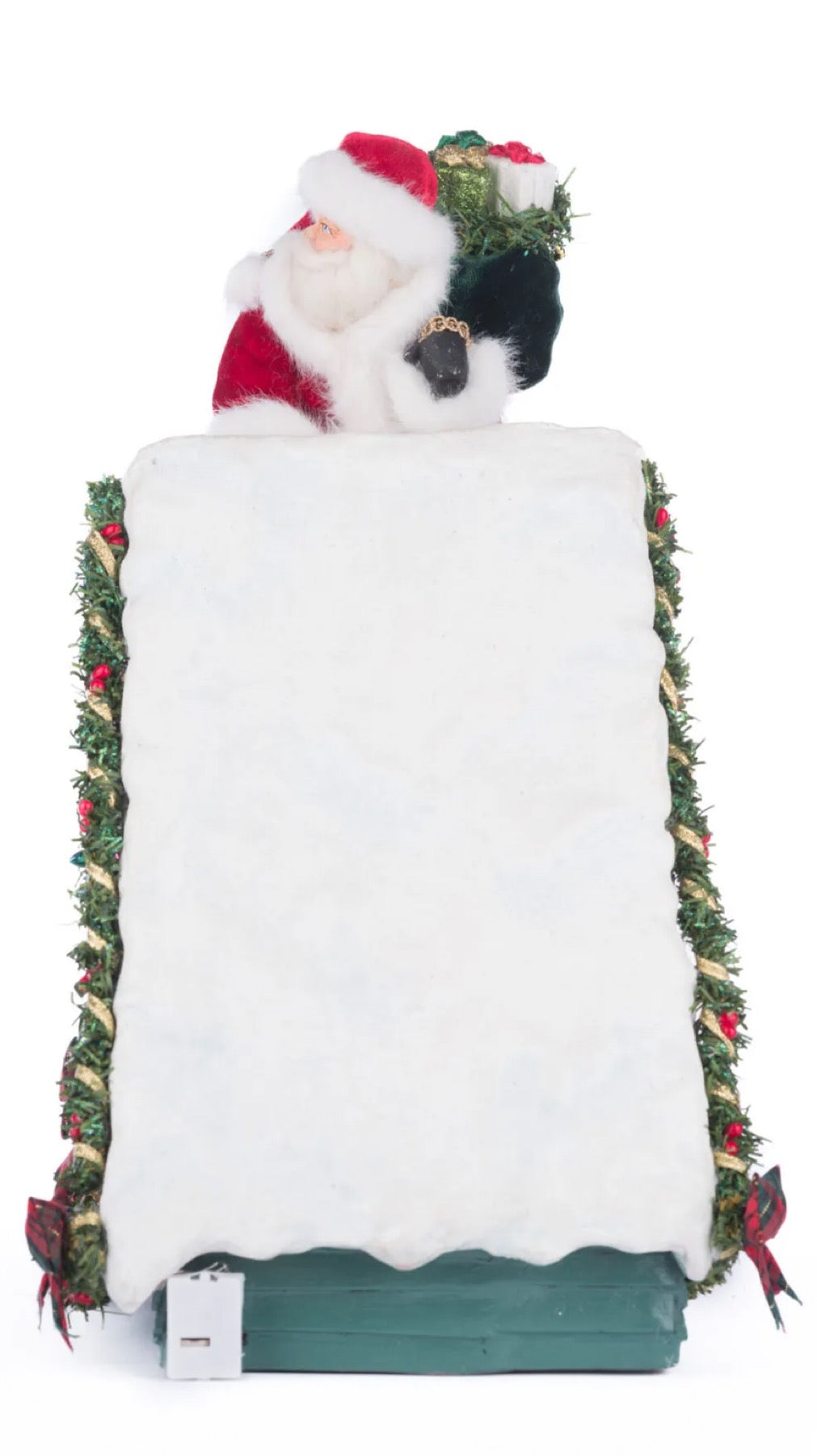 Katherine's Collection Holiday Magic Santa In Chimney Christmas Countdown Katherine's Collection Christmas