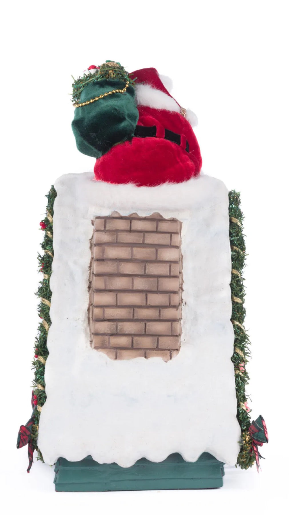 Katherine's Collection Holiday Magic Santa In Chimney Christmas Countdown Katherine's Collection Christmas