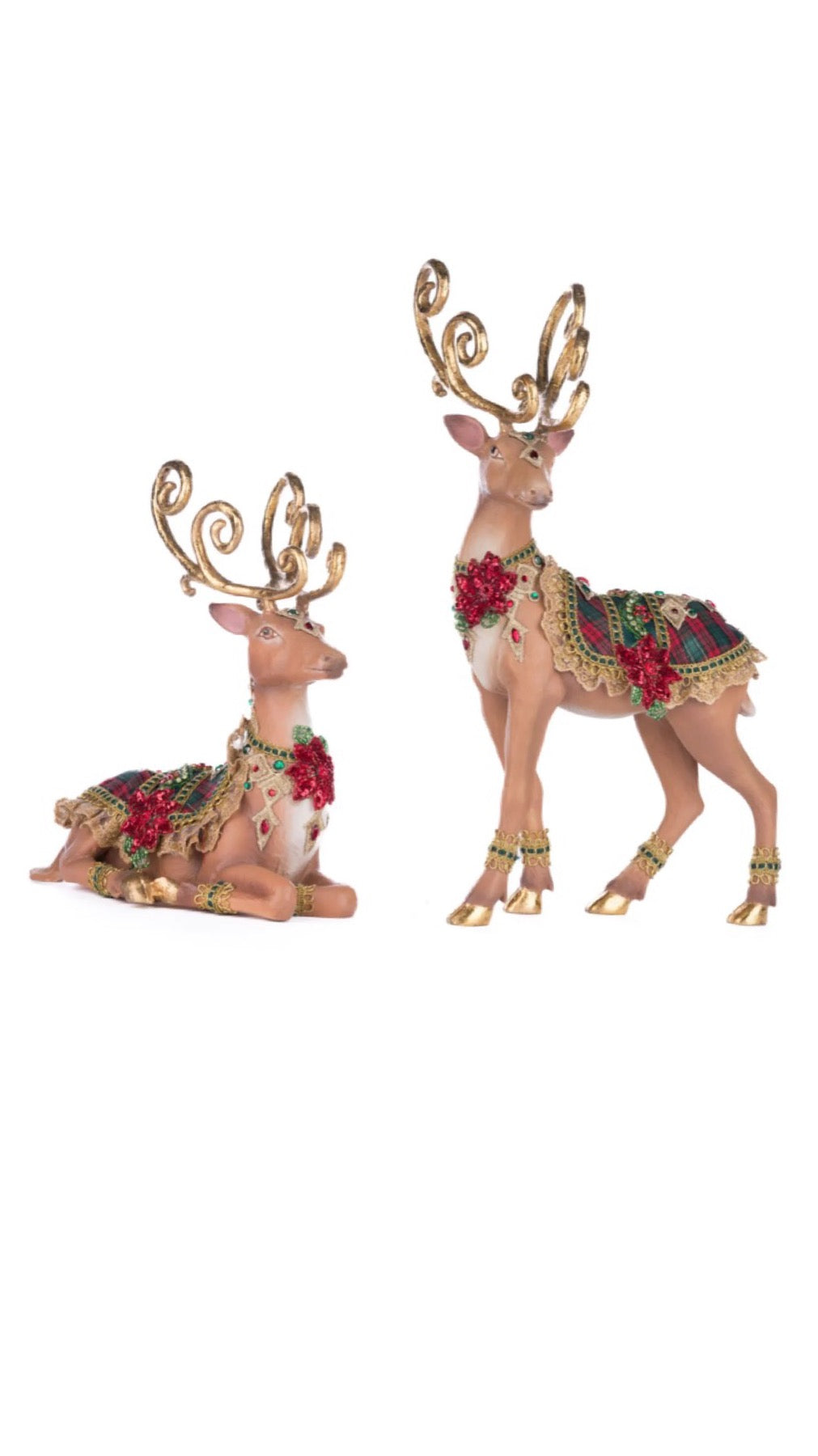 Katherine's Collection Holiday Magic Reindeer Assortment of 2 Katherine's Collection Reindeer Set of 2