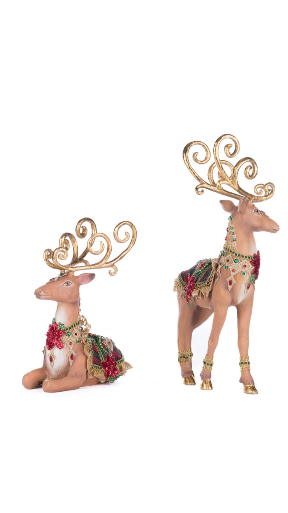 Katherine's Collection Holiday Magic Reindeer Assortment of 2 Katherine's Collection Reindeer Set of 2