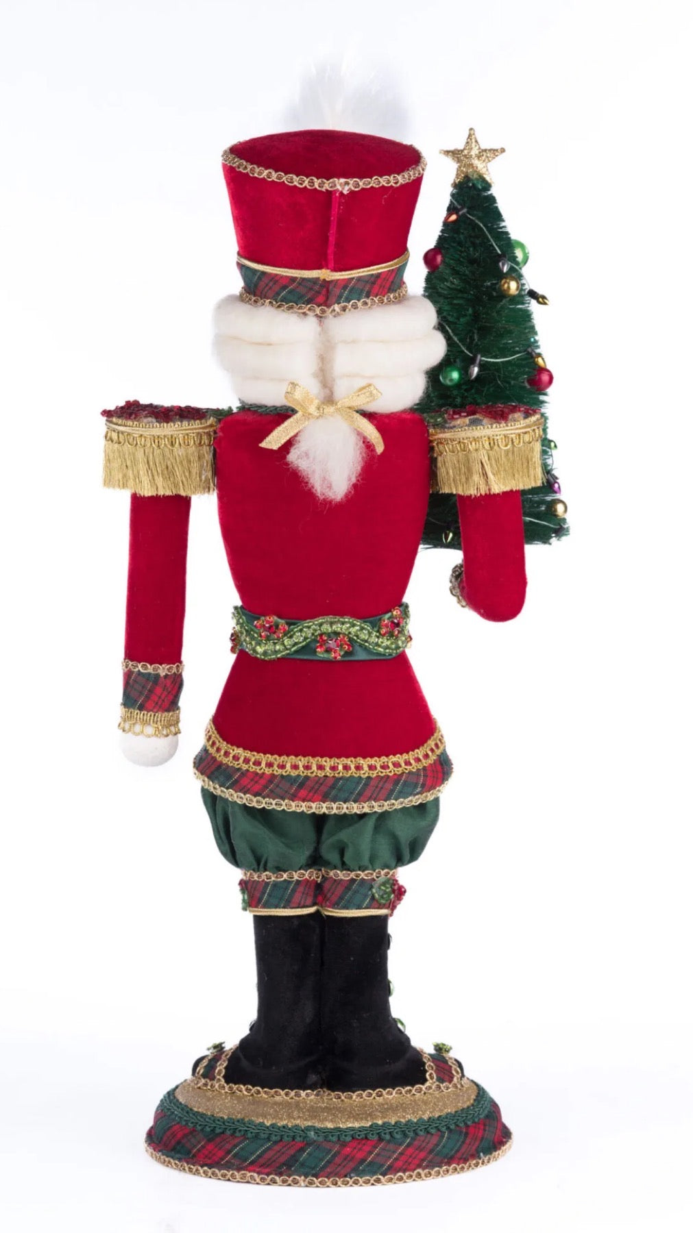 Katherine's Collection Holiday Magic Admiral Terrance Tartan Nutcracker Katherine's Collection Christmas Nutcracker