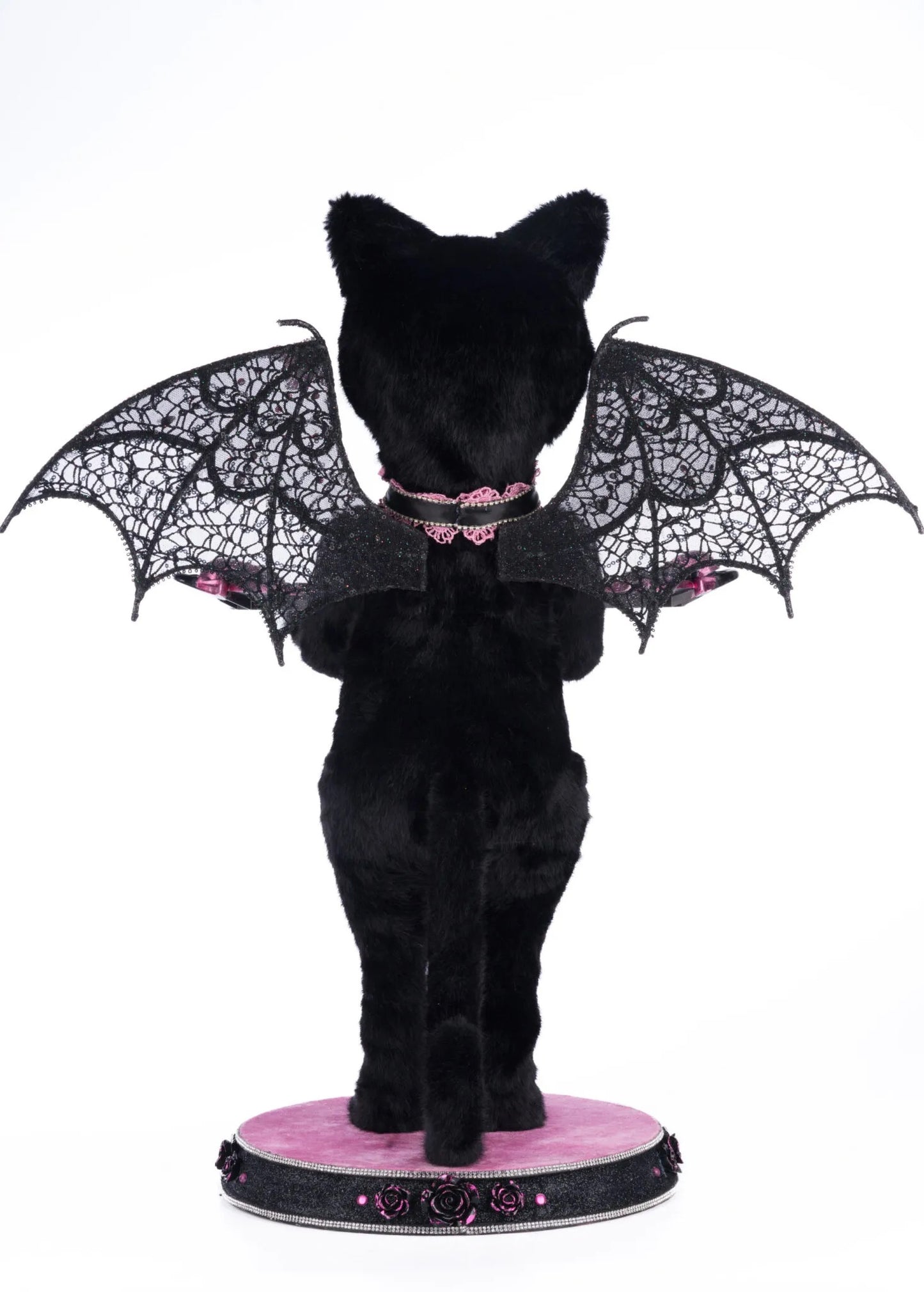 Katherine's Collection Noir Cat Bat Server Katherine's Collection Halloween Cat Bat