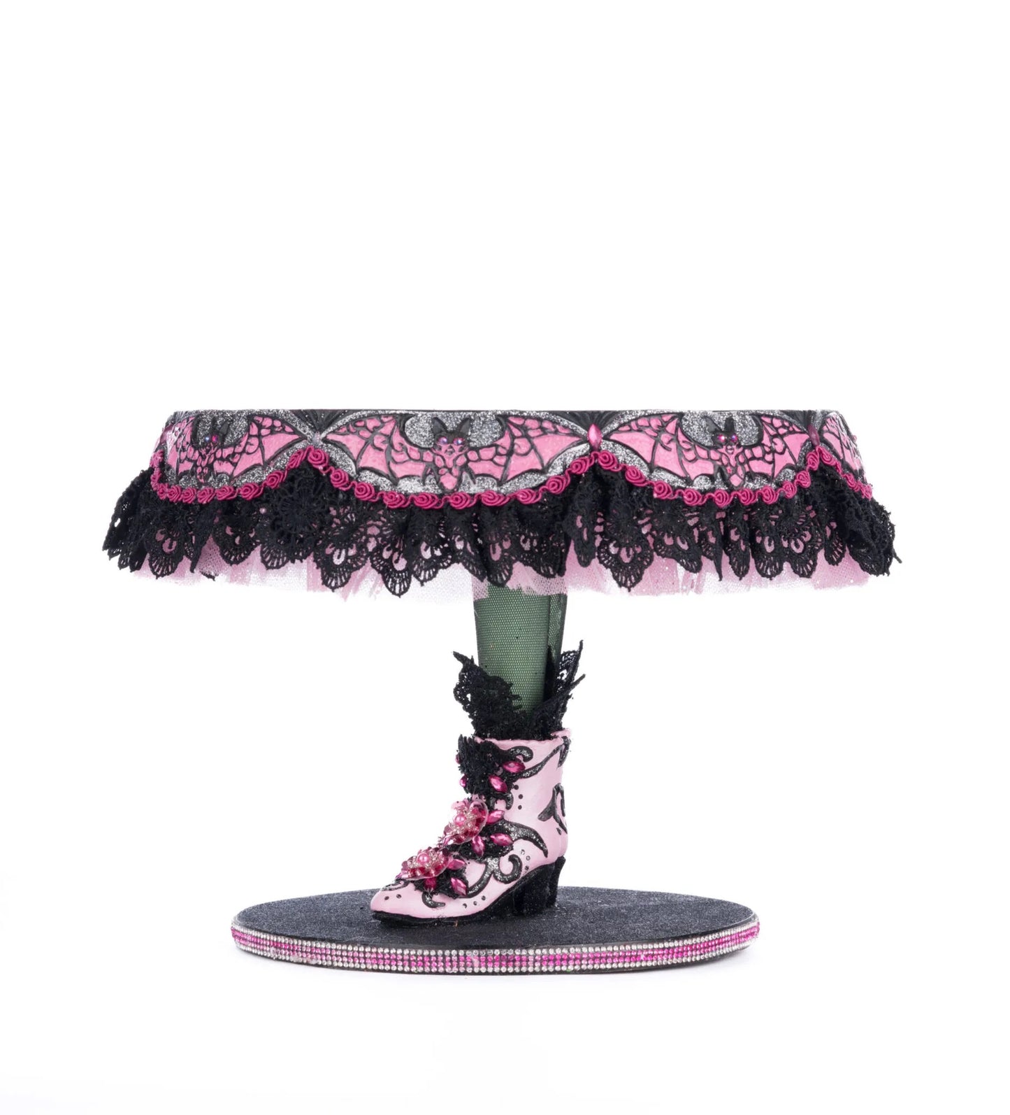 Katherine's Collection Witch Boots Cake Plate Katherine's Collection Halloween Cake Plate
