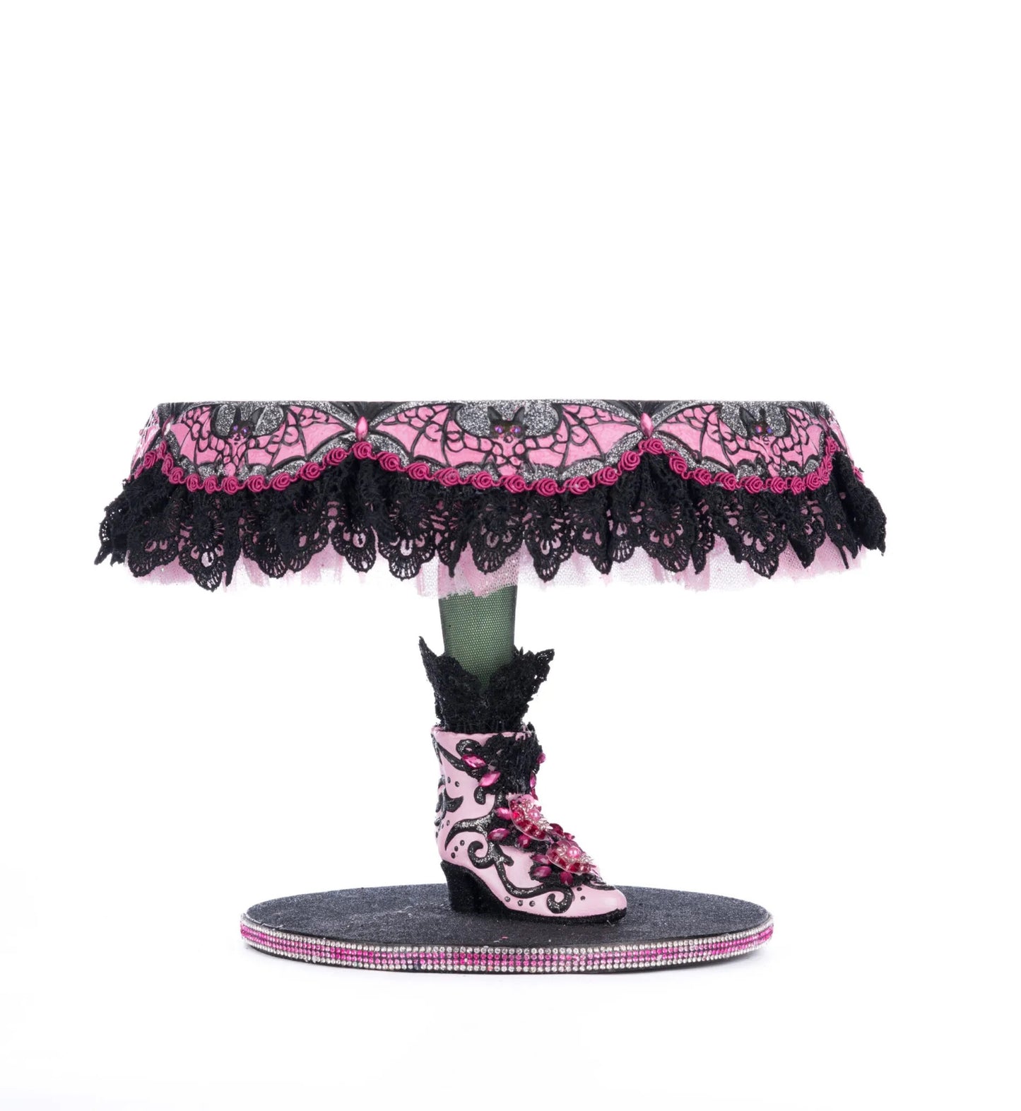 Katherine's Collection Witch Boots Cake Plate Katherine's Collection Halloween Cake Plate