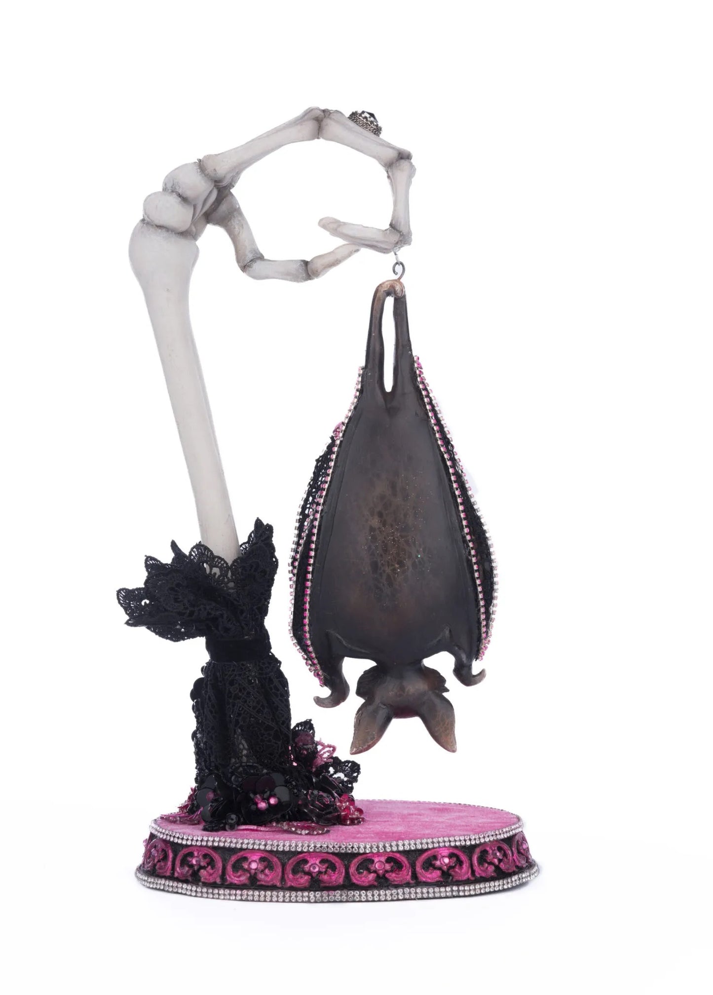 Katherine's Collection Lacey Bat Luminary Katherine's Collection Halloween Bat Decor