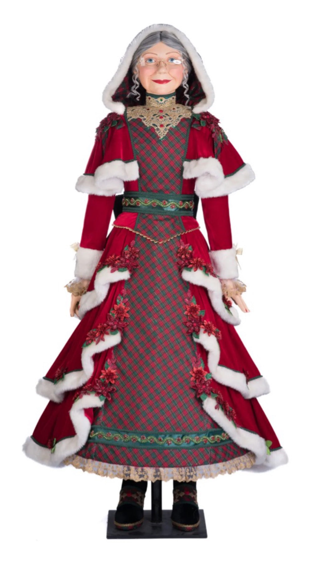 Katherine's Collection Holiday Magic Merry Magic LIFE SIZE Mrs. Claus Doll Katherine's Collection Mrs. Claus LIFE SIZE Christmas