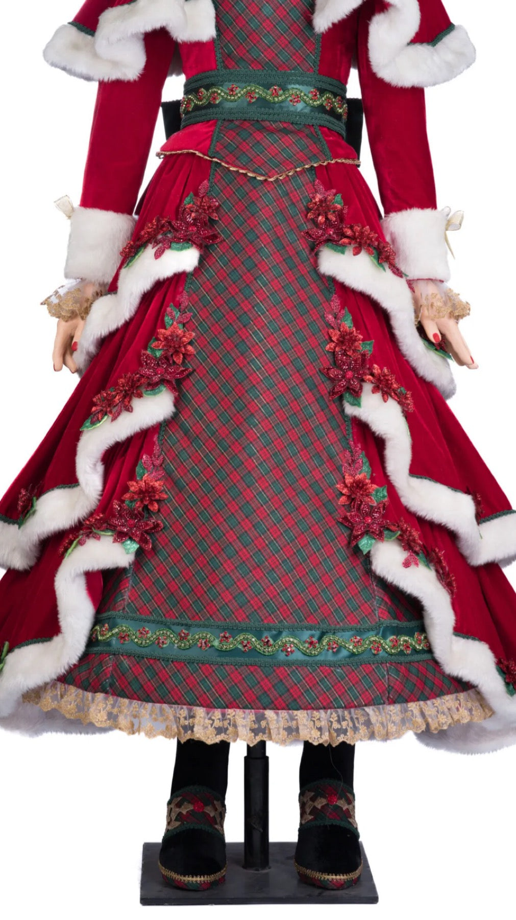 Katherine's Collection Holiday Magic Merry Magic LIFE SIZE Mrs. Claus Doll Katherine's Collection Mrs. Claus LIFE SIZE Christmas