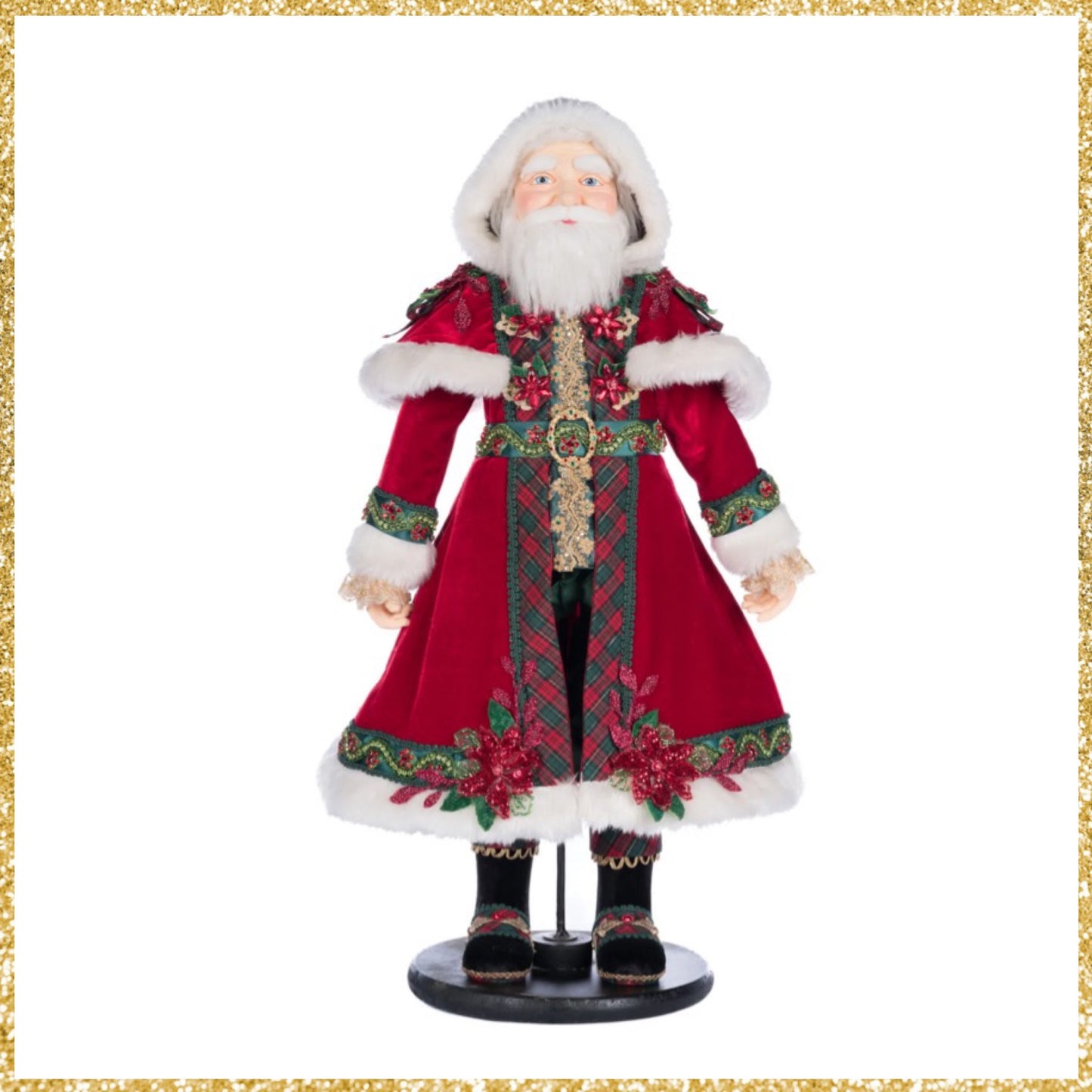 Katherine's Collection Holiday Magic Christopher Magic Santa Doll 24 inch Katherine's Collection Santa