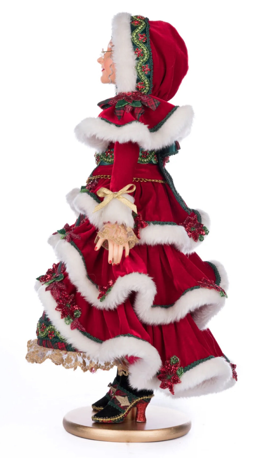 Katherine's Collection Holiday Magic Merry Magic Mrs. Claus Doll 24 inch Katherine's Collection Mrs. Claus Doll Decoration
