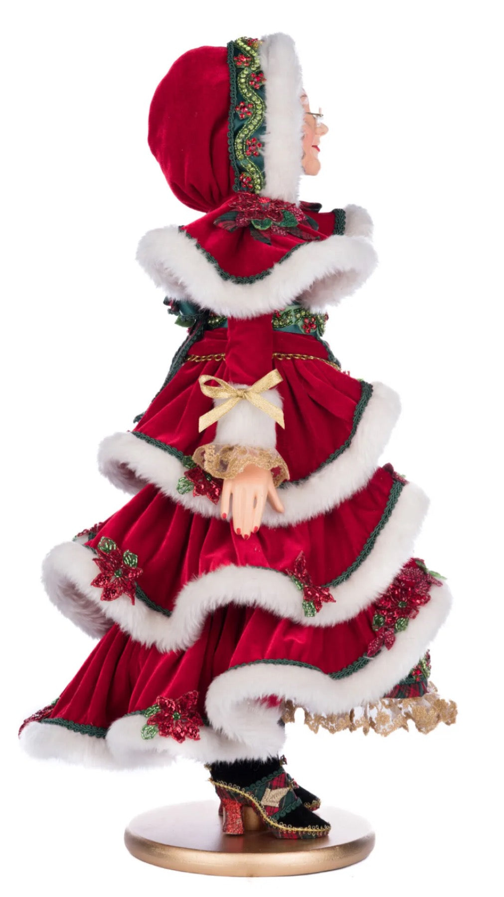 Katherine's Collection Holiday Magic Merry Magic Mrs. Claus Doll 24 inch Katherine's Collection Mrs. Claus Doll Decoration