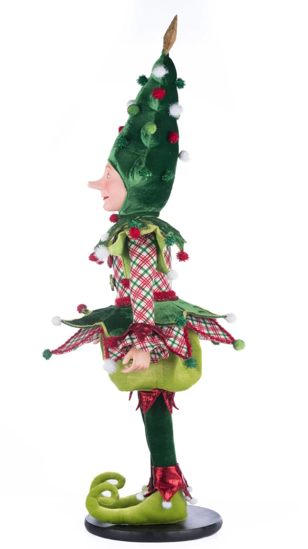 Katherine's Collection Village Of Holly Woods Barry Jingles Elf Doll Katherine's Collection Elf