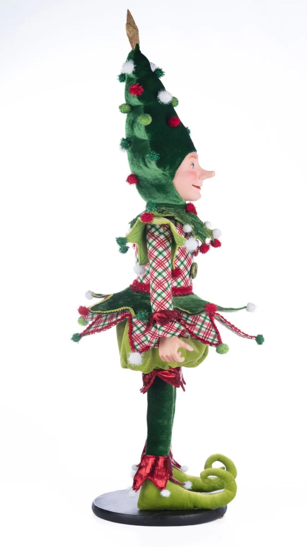 Katherine's Collection Village Of Holly Woods Barry Jingles Elf Doll Katherine's Collection Elf