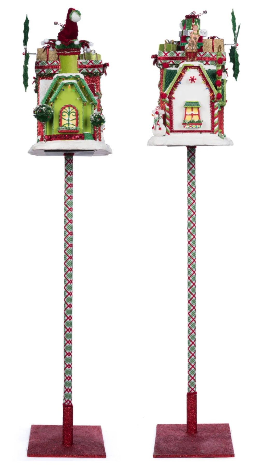 Katherine's Collection Village Of Holly Woods Whimsical Village Mailbox Katherine's Collection Christmas Mailbox