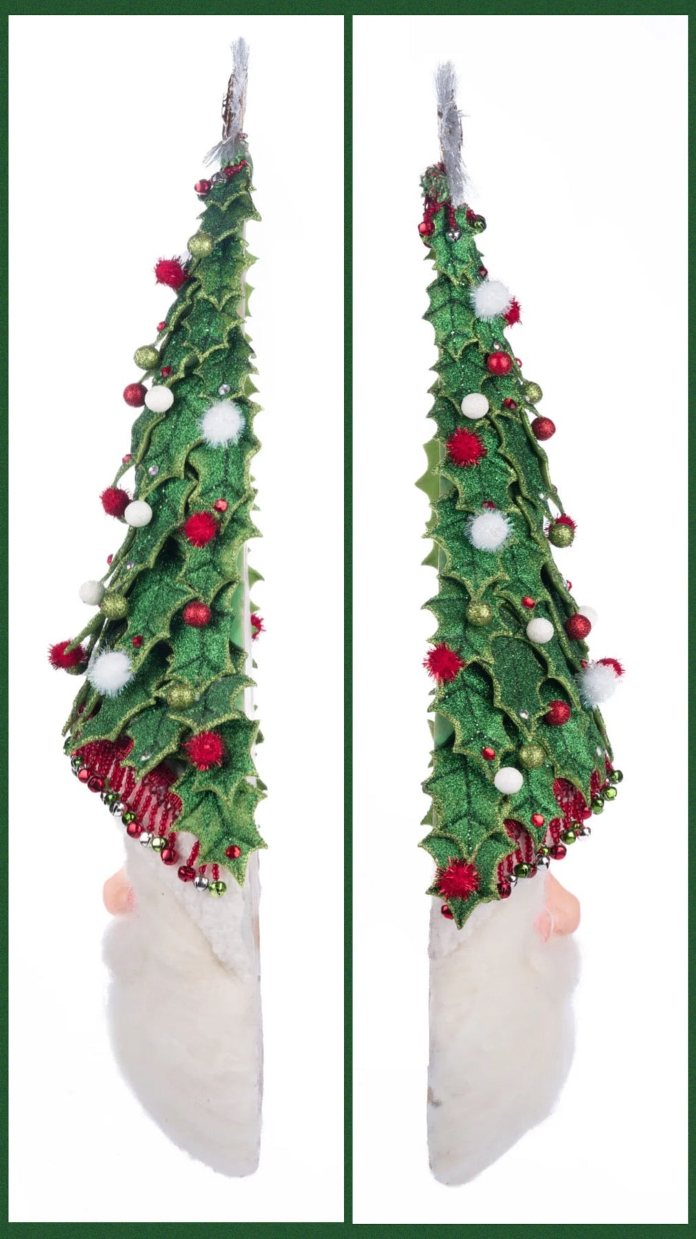 Katherine's Collection Village Of Holly Woods Santa Wall Hanging Katherine's Collection Hollyville Santa Wall Piece Hanging