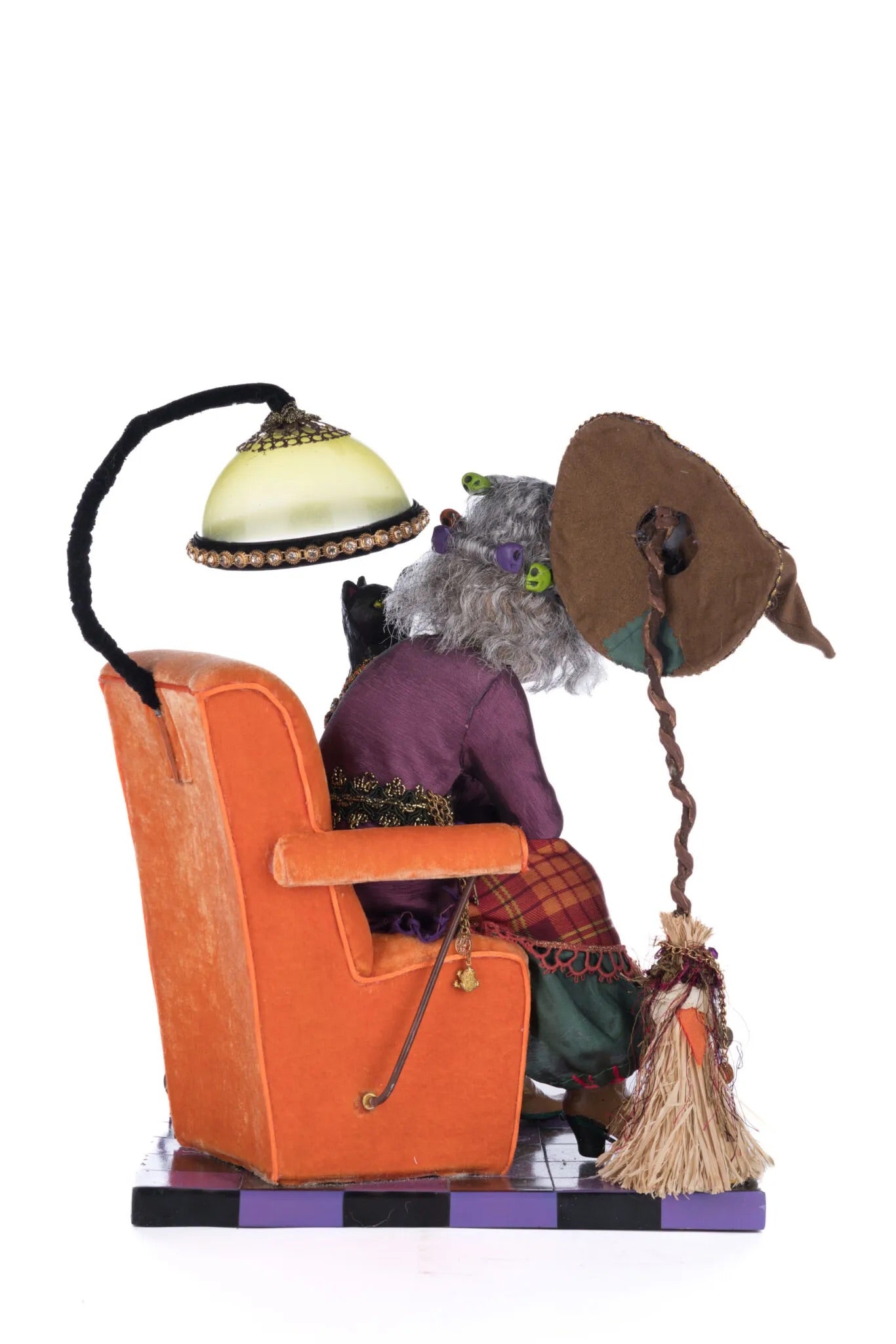 Katherine's Collection Witches At The Crescent Moon Salon and Spa Katherine's Collection Halloween Witch Figure