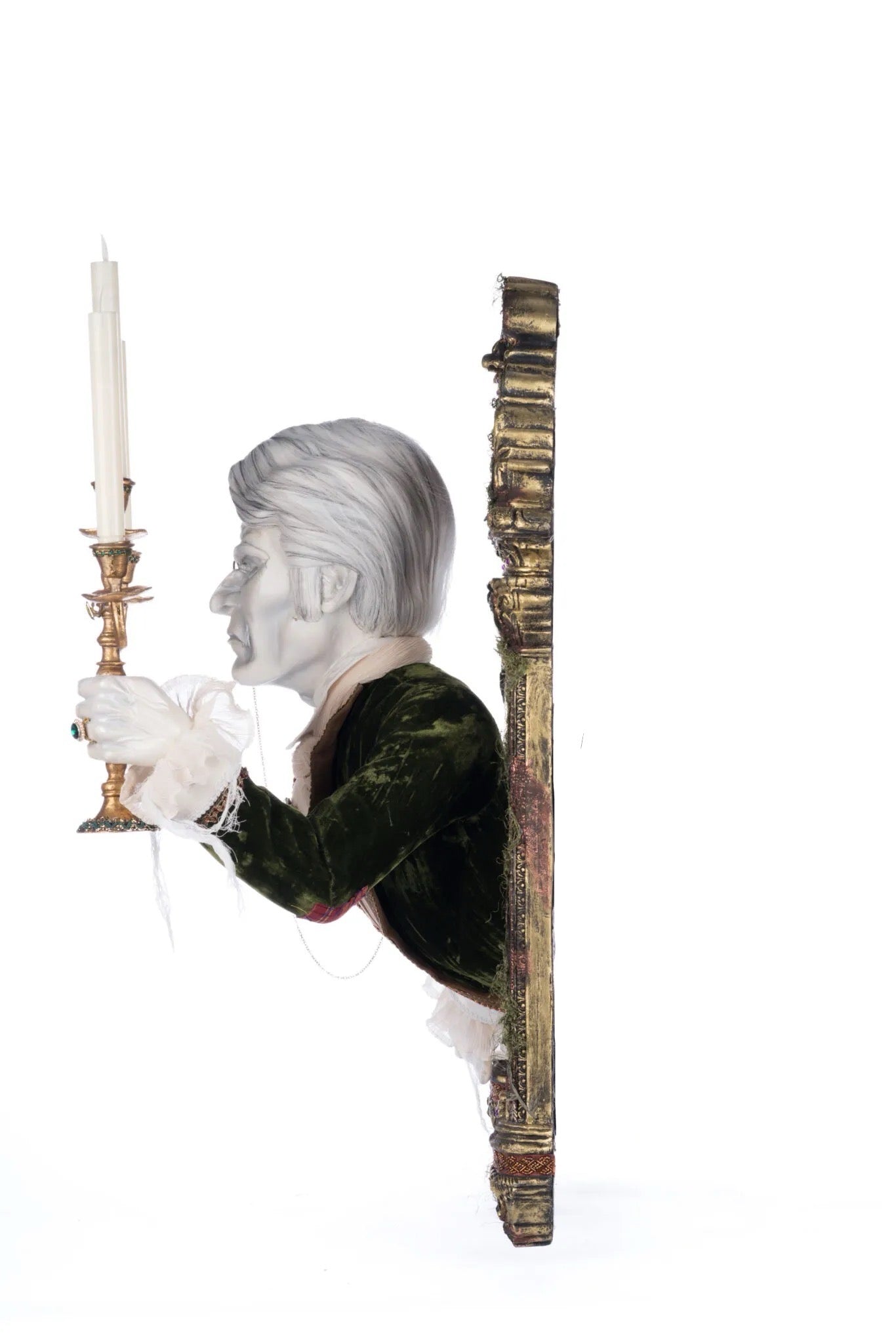 Katherine's Collection Broomstick Acres Clayton Caretaker Katherine's Collection Halloween Apparition with Candelabra