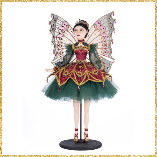 Katherine's Collection Christmas Castle Belle Noelle Standing Fairy Ballerina Doll   Katherine's Collection Christmas Ballerina