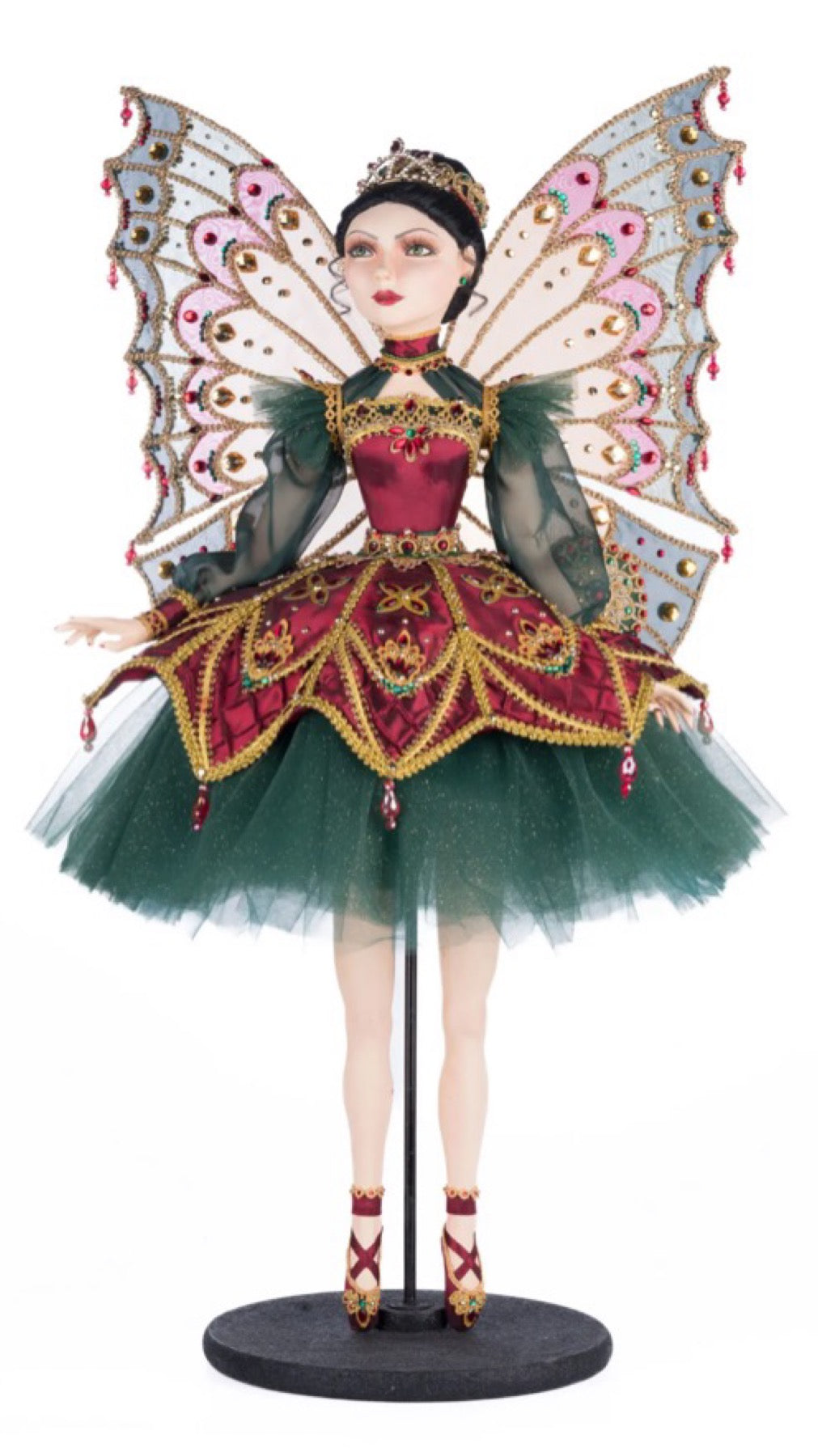 Katherine's Collection Christmas Castle Belle Noelle Standing Fairy Ballerina Doll Katherine's Collection Christmas Ballerina