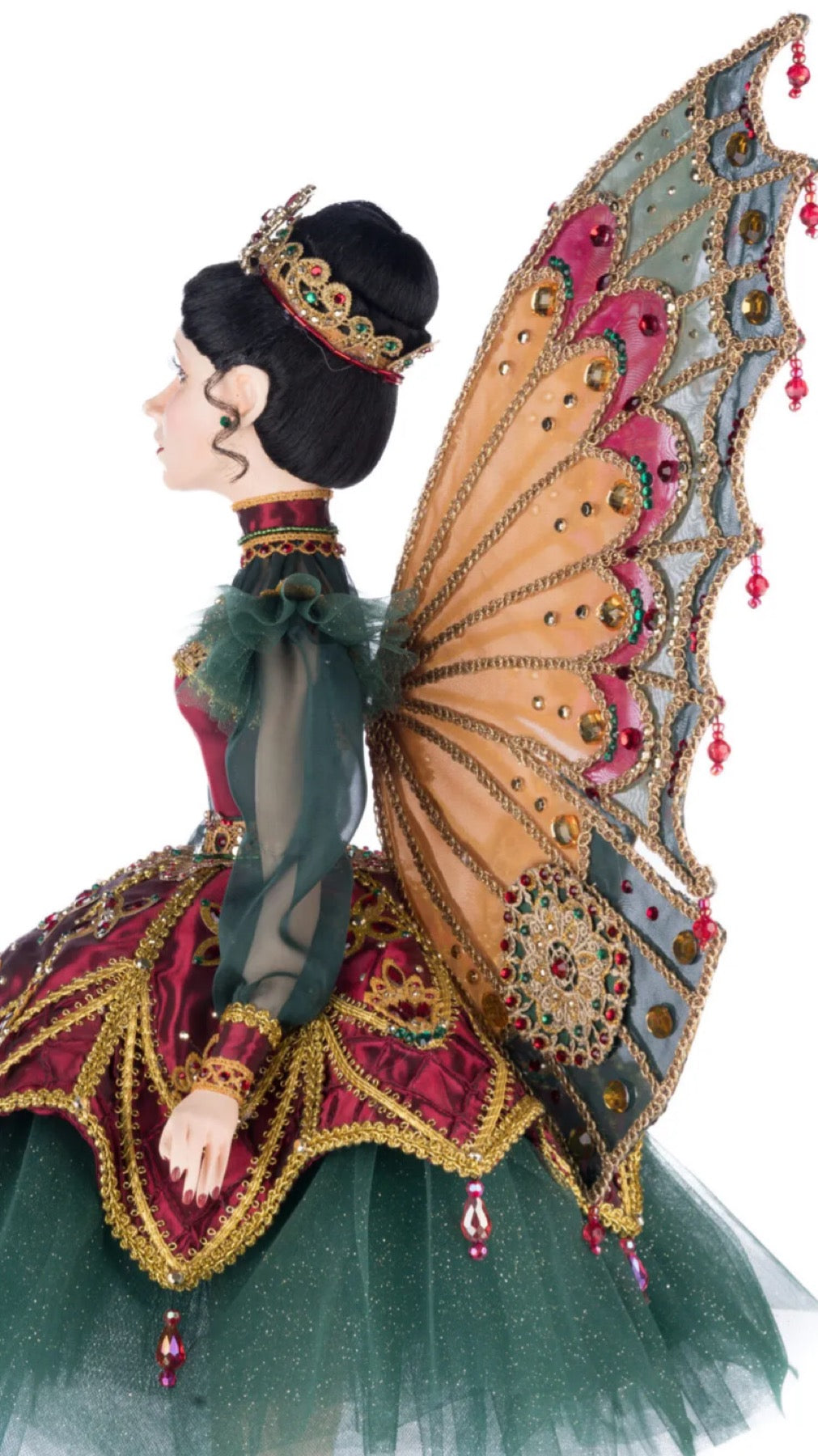 Katherine's Collection Christmas Castle Belle Noelle Standing Fairy Ballerina Doll Katherine's Collection Christmas Ballerina