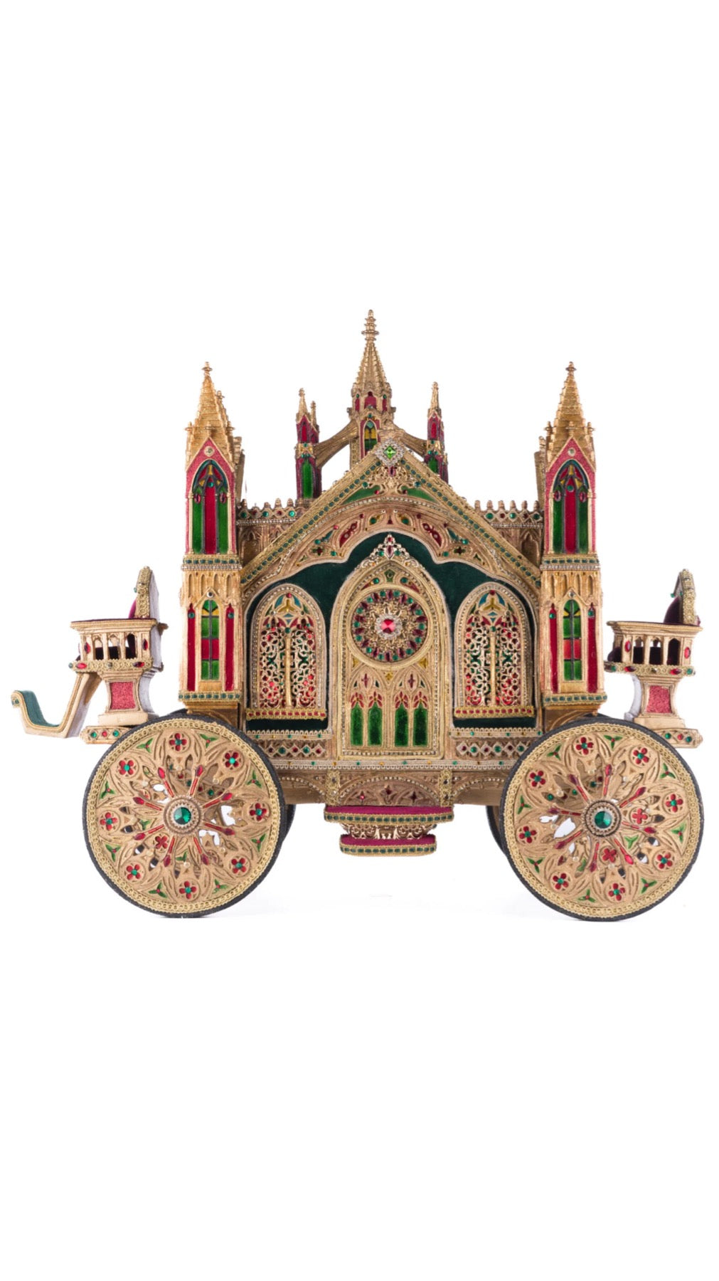 Katherine's Collection Christmas Castle Carriage Katherine's Collection Christmas Carriage