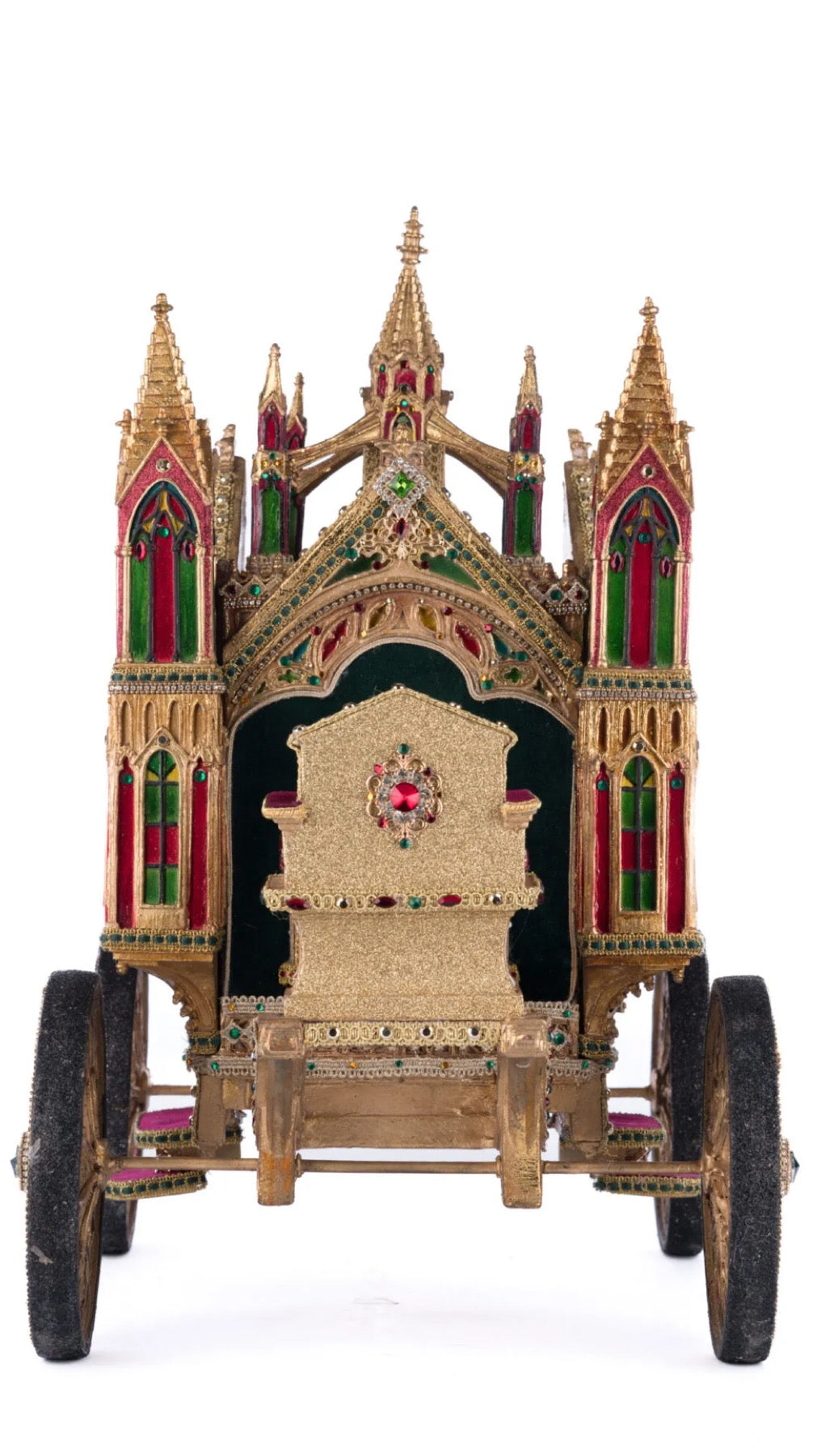 Katherine's Collection Christmas Castle Carriage Katherine's Collection Christmas Carriage