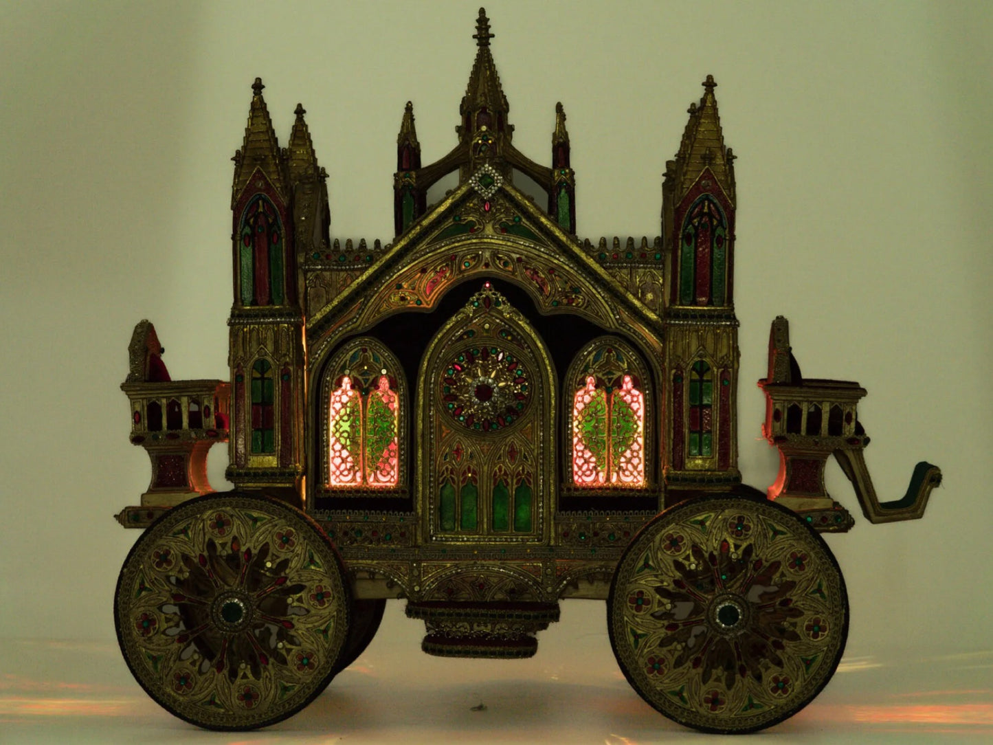 Katherine's Collection Christmas Castle Carriage Katherine's Collection Christmas Carriage