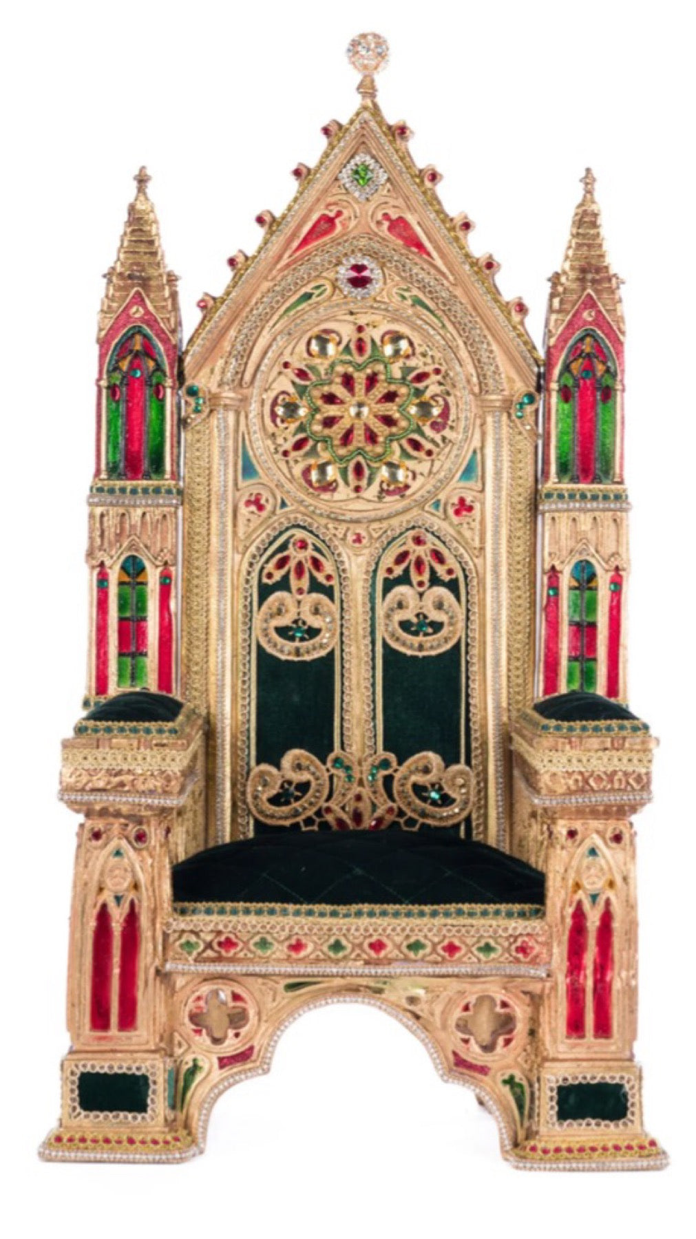Katherine's Collection Christmas Castle Santa Chair Katherine's Collection Christmas Santa Claus Chair