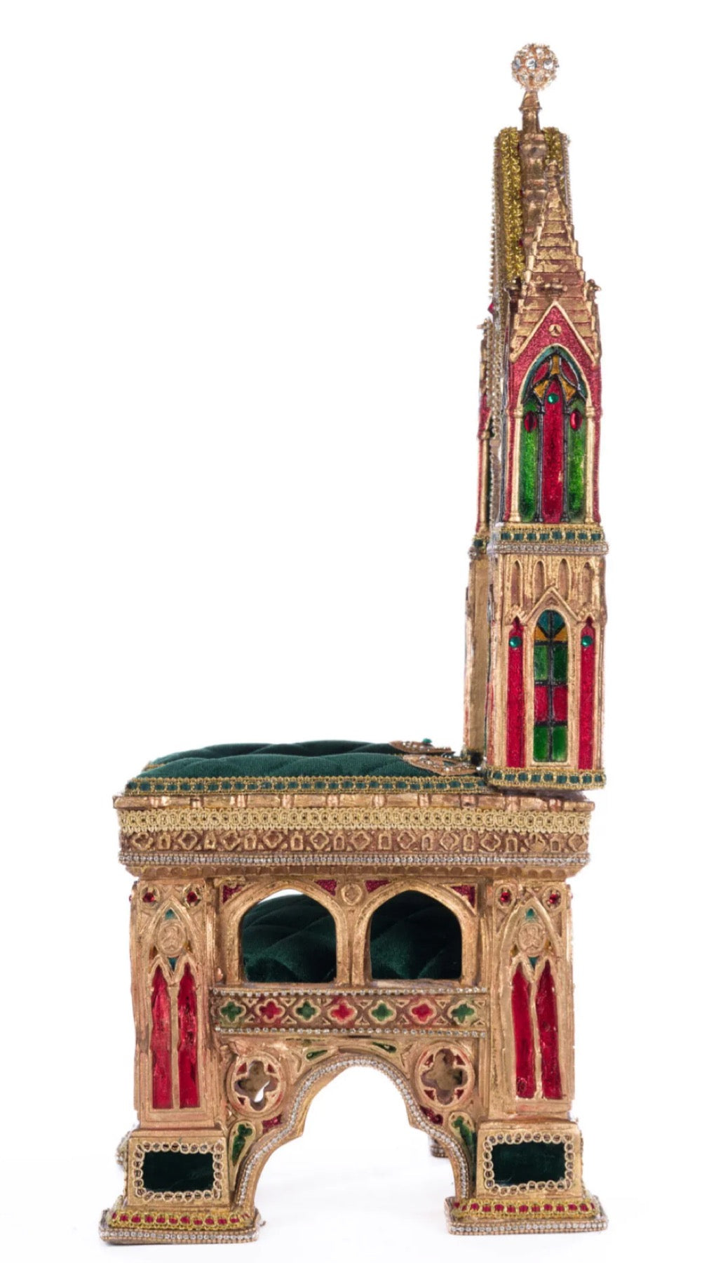 Katherine's Collection Christmas Castle Santa Chair Katherine's Collection Christmas Santa Claus Chair