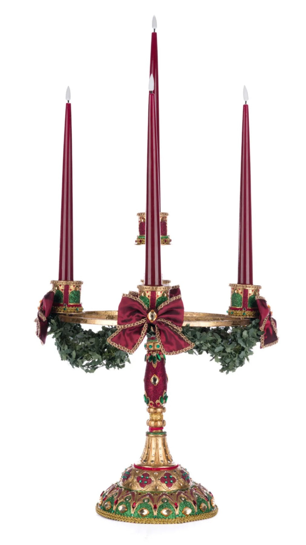 Katherine's Collection Christmas Castle Candelabra Katherine's Collection Christmas Candelabra