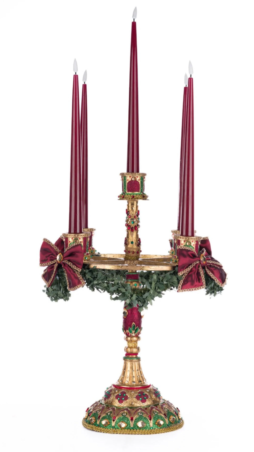 Katherine's Collection Christmas Castle Candelabra Katherine's Collection Christmas Candelabra