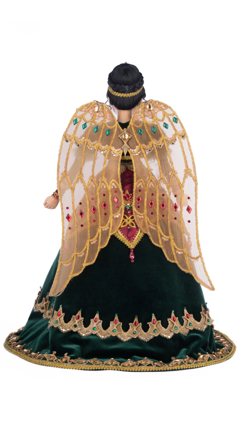 Katherine's Collection Christmas Castle Belle Noelle Tree Top Angel Katherine's Collection Christmas Tree Topper Decoration